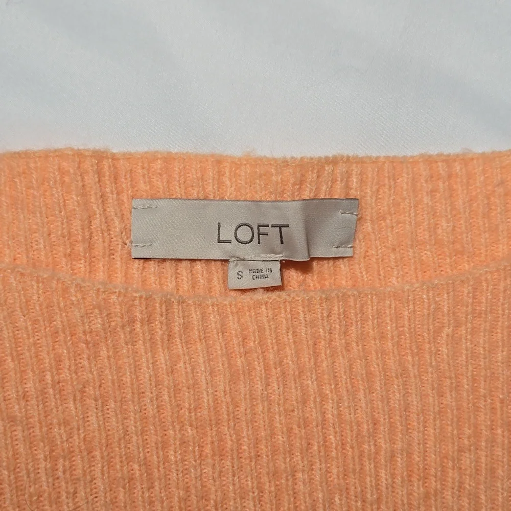 Loft Peach Color Tunic Sweater - Picture 7 of 7